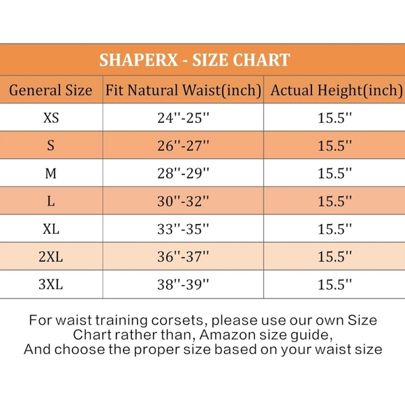 SHAPERX Women‘s Long Torso Waist Training Corsets Double Steel Boned Heavy Duty - Picture 9 of 9